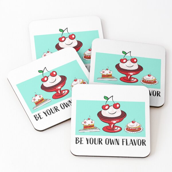 Item preview, Be Your Own Flavor Cute Desserts designed and sold by Ekaterina  Biserova.