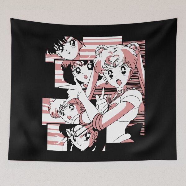 Item preview, Sailor Moon Group Shot  designed and sold by Petal-Path.