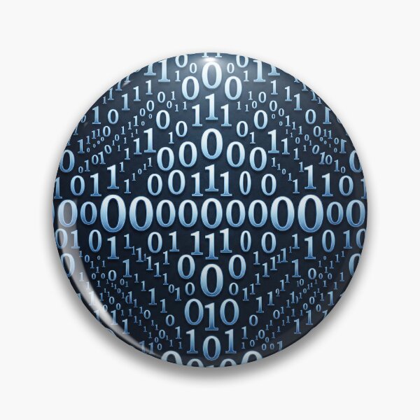 Item preview, Repeating Pattern Of Zero's And One's designed and sold by Home Decor Art.