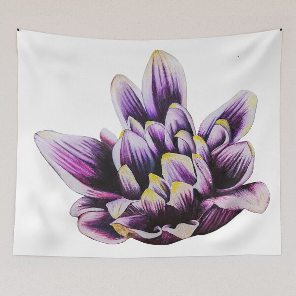 Item preview, Purple Chrysanthemum No leaves Shadow 1 designed and sold by nastiaart.