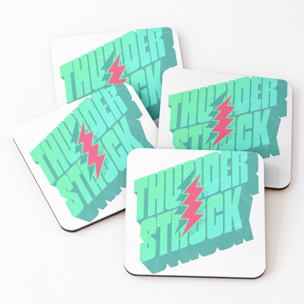 Item preview, Thunderstruck Typhography Art designed and sold by imagifaa.