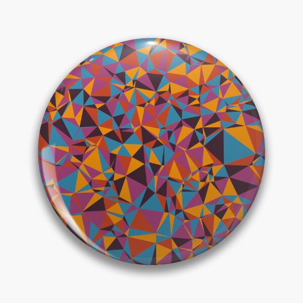 Item preview, Pink, Purple, Orange, Red & Blue Triangular Mosaic Pattern Design designed and sold by DymondDesigns.