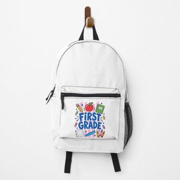 Item preview, first grade back to school classroom supplies apple art designed and sold by ROUX-ART.