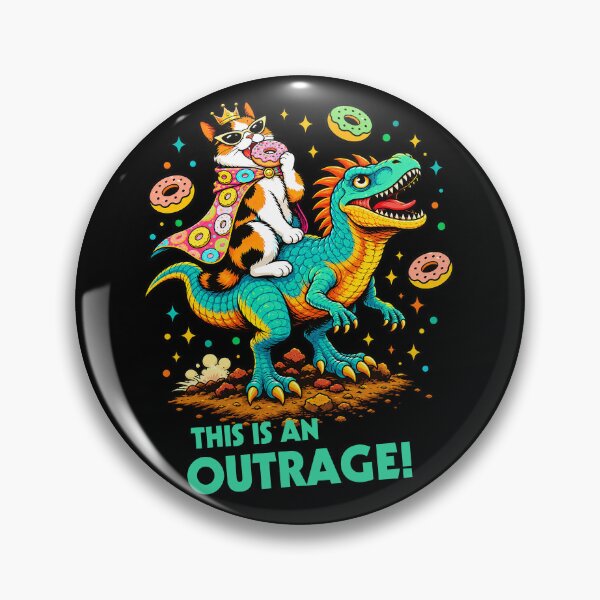 Item preview, This Is An Outrage - Dungeon Chaos with Princess Donut designed and sold by keytee.