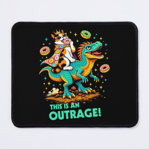 Item preview, This Is An Outrage - Dungeon Chaos with Princess Donut designed and sold by keytee.