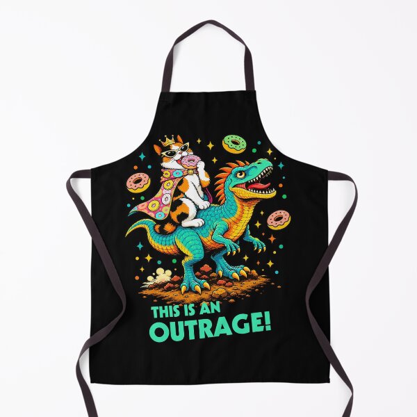 Item preview, This Is An Outrage - Dungeon Chaos with Princess Donut designed and sold by keytee.