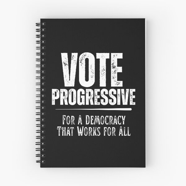 Item preview, Vote Progressive: A Democracy That Works for All Political Design designed and sold by EarthArtDesigns.