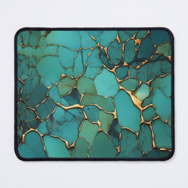 Item preview, Green and Gold Marble designed and sold by ZedColors.