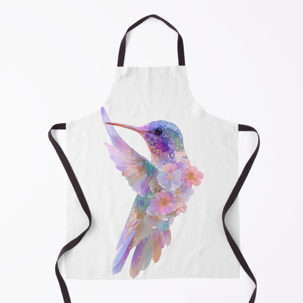 Item preview, Ethereal Floral Hummingbird - Pastel Nature Art designed and sold by LC&LCPlatform.
