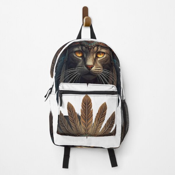 Item preview, Mystical Shamanic Cat Spiritual Tribal Art Edition Two designed and sold by VisualVerseLab.