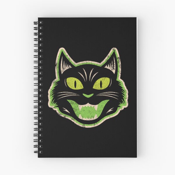 Item preview, Halloween Retro Cat (Green) designed and sold by Hanzo Design.