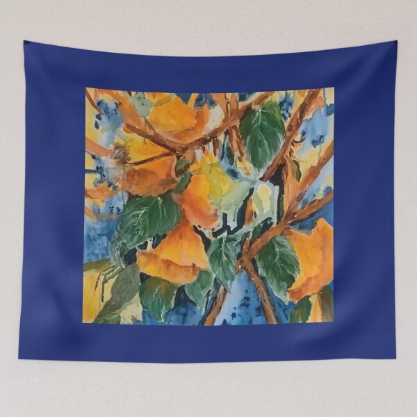 Item preview, Painting of floral  designed and sold by Isabel Alfarrobinha.