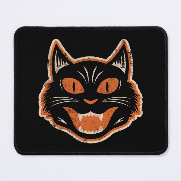 Item preview, Halloween Retro Cat (Orange) designed and sold by Hanzo Design.