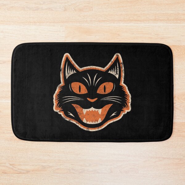 Item preview, Halloween Retro Cat (Orange) designed and sold by Hanzo Design.