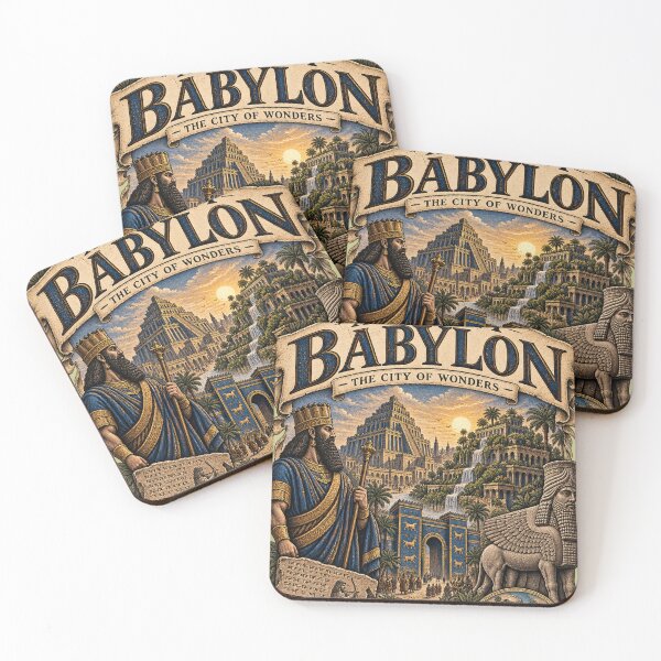 Item preview, Ancient Babylon – Mesopotamia Vintage Historical Engraving designed and sold by LmonioressXxx.