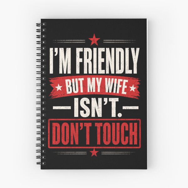 Item preview, Friendly Wife Funny Relationship Quote Graphic designed and sold by ROUX-ART.