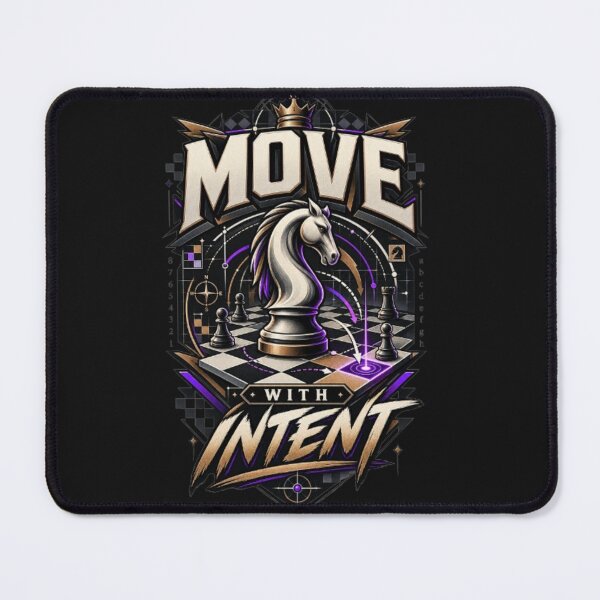 Item preview, Move With Intent Chess Strategy Mindset Streetwear designed and sold by KnightVibe.