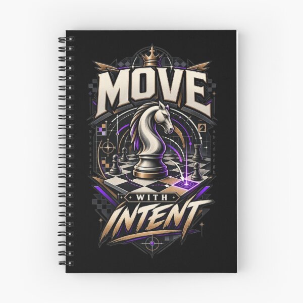 Item preview, Move With Intent Chess Strategy Mindset Streetwear designed and sold by KnightVibe.