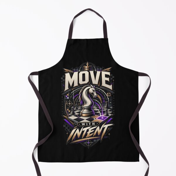 Item preview, Move With Intent Chess Strategy Mindset Streetwear designed and sold by KnightVibe.