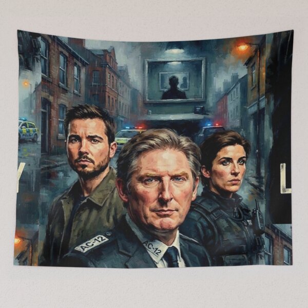 Item preview, Line of Duty Fine Art Tribute designed and sold by Art's Diner.