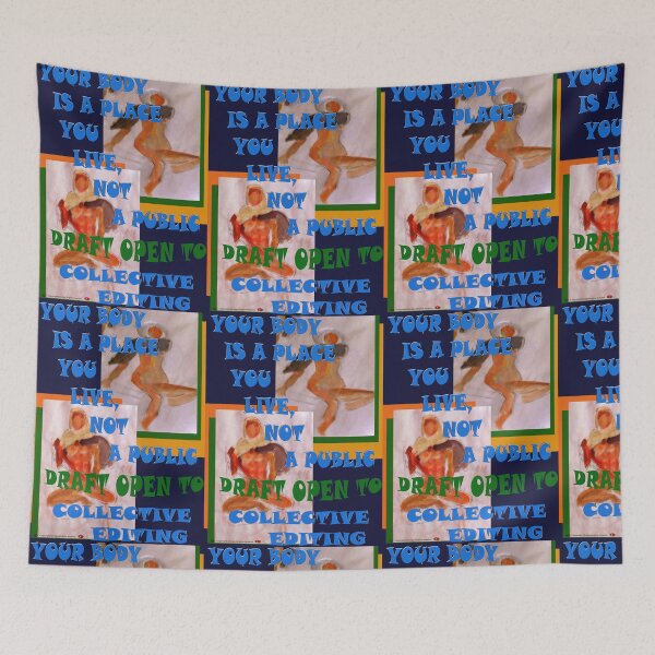 Item preview, "YOUR BODY IS A PLACE YOU LIVE" no.29 designed and sold by VAVibrationArt.