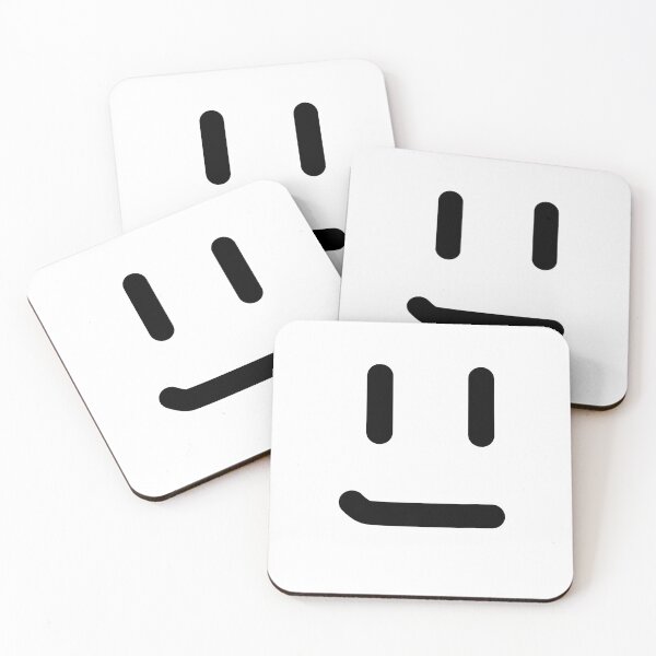 Item preview, Cute Smirk Face - Funny Sly Side Smile and Blank Eyes Expression designed and sold by darkskinbender.