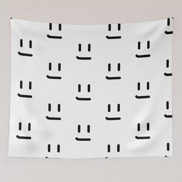 Item preview, Cute Smirk Face - Funny Sly Side Smile and Blank Eyes Expression designed and sold by darkskinbender.
