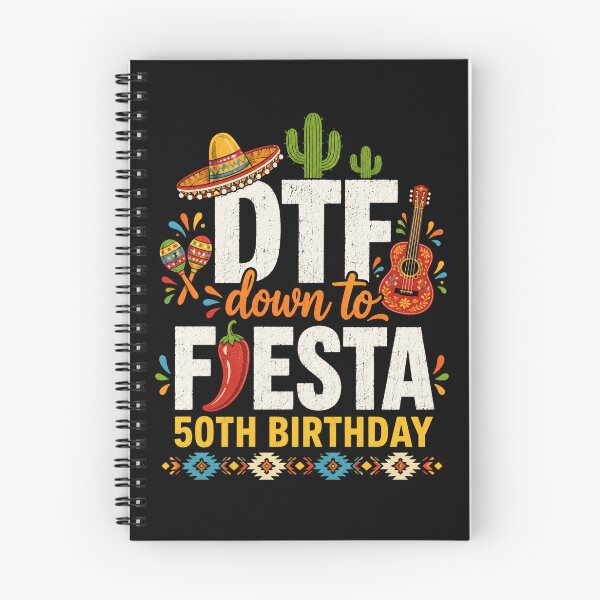 Item preview, fiesta 50th Birthday Cinco de Mayo Party Graphic designed and sold by ROUX-ART.