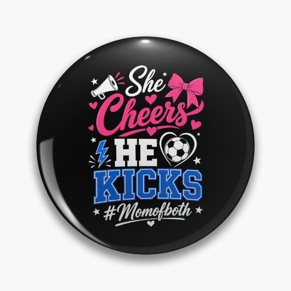 Item preview, cheerleading mom game day spirit with megaphone and bow designed and sold by ROUX-ART.