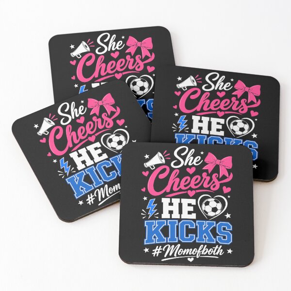 Item preview, cheerleading mom game day spirit with megaphone and bow designed and sold by ROUX-ART.