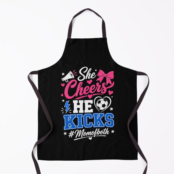 Item preview, cheerleading mom game day spirit with megaphone and bow designed and sold by ROUX-ART.