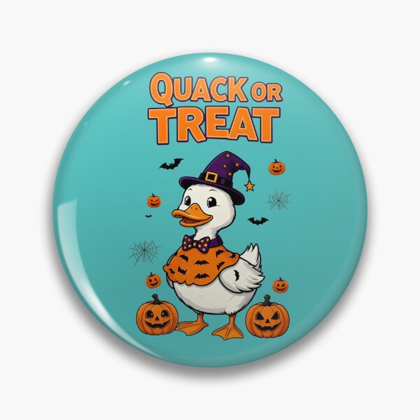 Item preview, Quack or treat - Halloween duck (or drake) designed and sold by ParadoxParadox.
