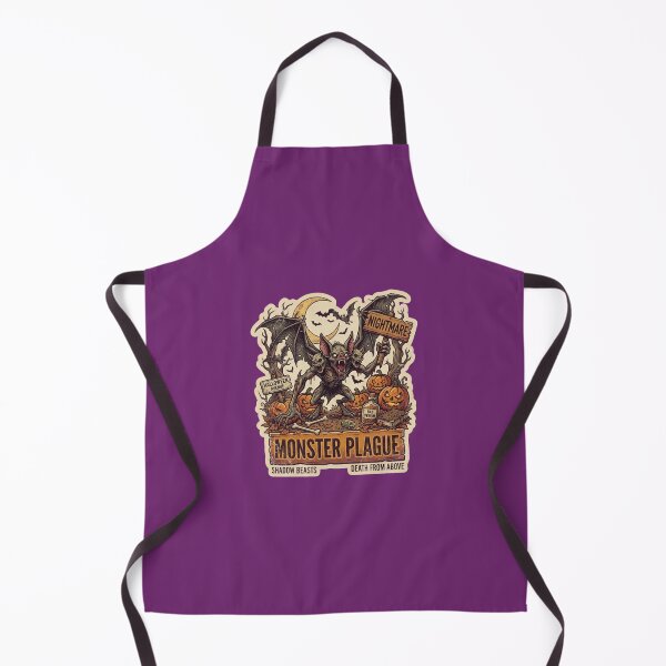 Item preview, Monster Plague Vintage Vampire Bats Halloween Horror Art designed and sold by NikBrin Prevail .
