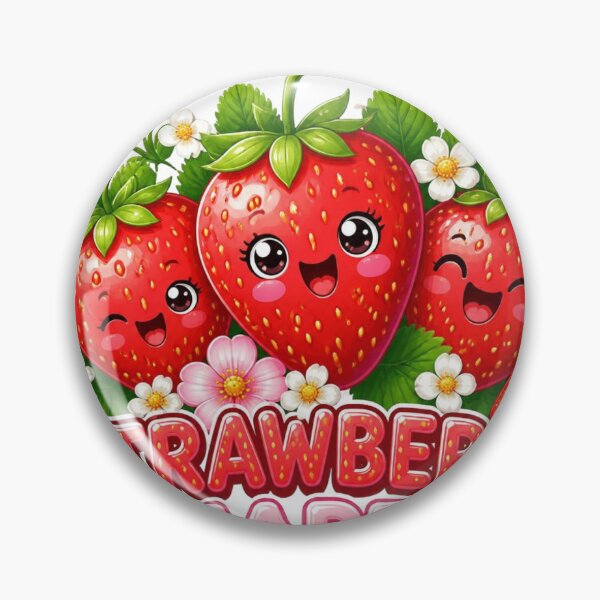 Item preview, Strawberry Happy designed and sold by Stylestickers55.