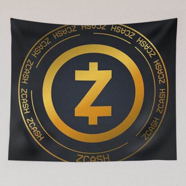 Aperçu de l'œuvre Crypto Zcash (ZEC) créée et vendue par Fractal-Wizard.