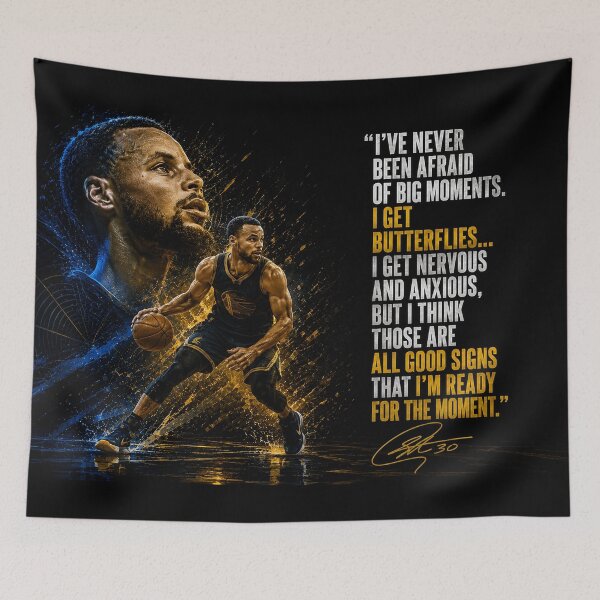 Item preview, I've never been afraid of big moments. SC designed and sold by BallerQuotes.