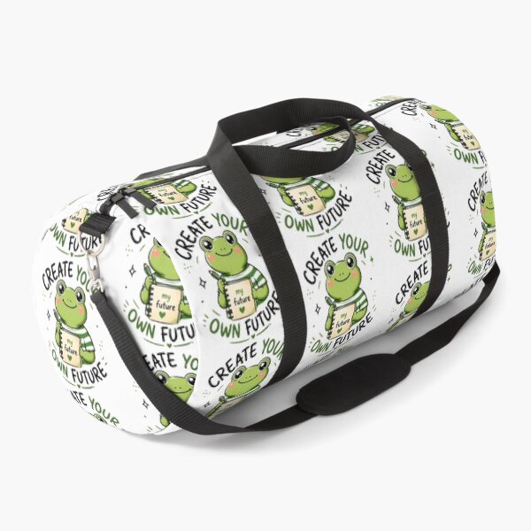 Item preview, Create Your Own Future – Cute Frog Motivational Design designed and sold by Basma Designs | Retro, Kawaii Shirts & Stickers.
