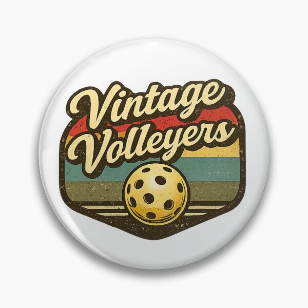 Item preview, Vintage Volleyers TEAM Edition T-Shirt designed and sold by Pickleball 623.