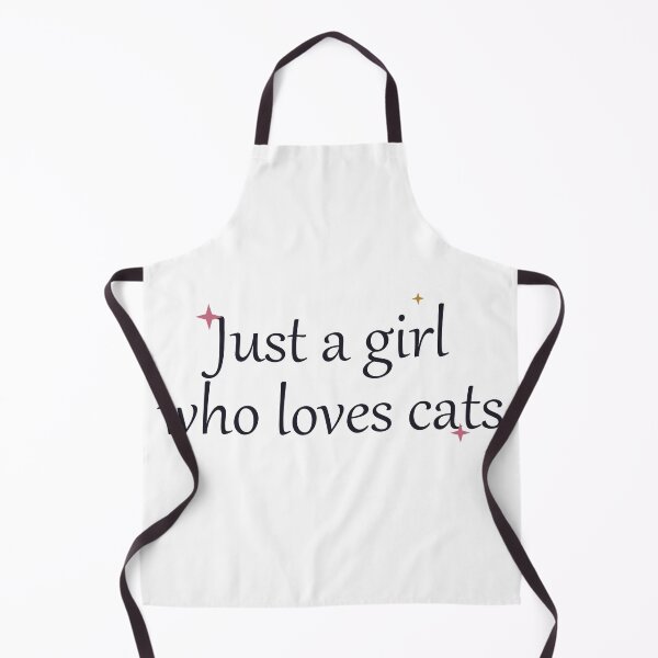 Item preview, Just A Girl Who Loves Cats — Cute Aesthetic Cat Lover Quote designed and sold by Kioraglow.