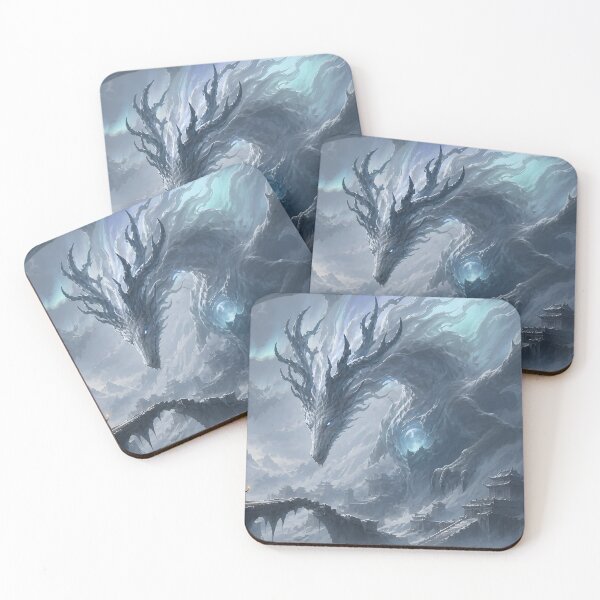 Item preview, Frost Dragon – Guardian of the Frozen Kingdom designed and sold by ChromaRune.