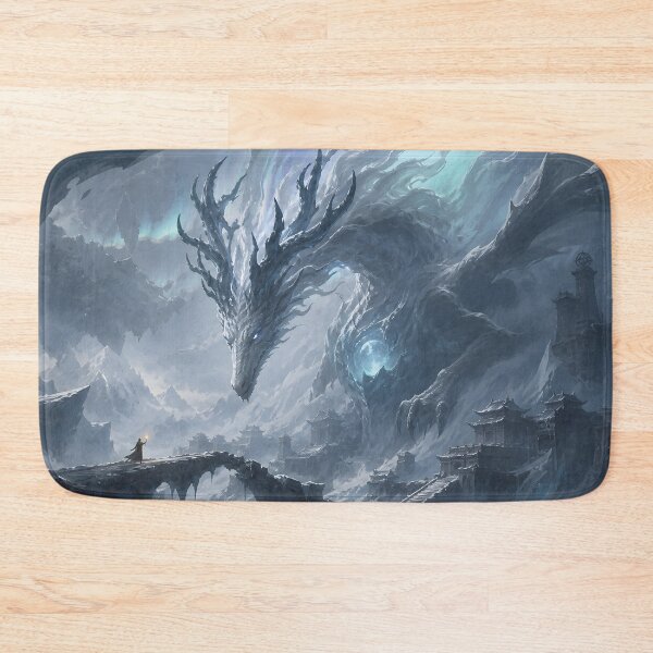 Item preview, Frost Dragon – Guardian of the Frozen Kingdom designed and sold by ChromaRune.