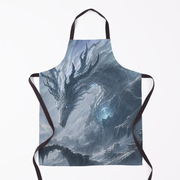 Item preview, Frost Dragon – Guardian of the Frozen Kingdom designed and sold by ChromaRune.