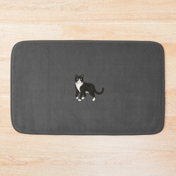 Item preview, Black and White Tuxedo Cat designed and sold by GomTaeng.