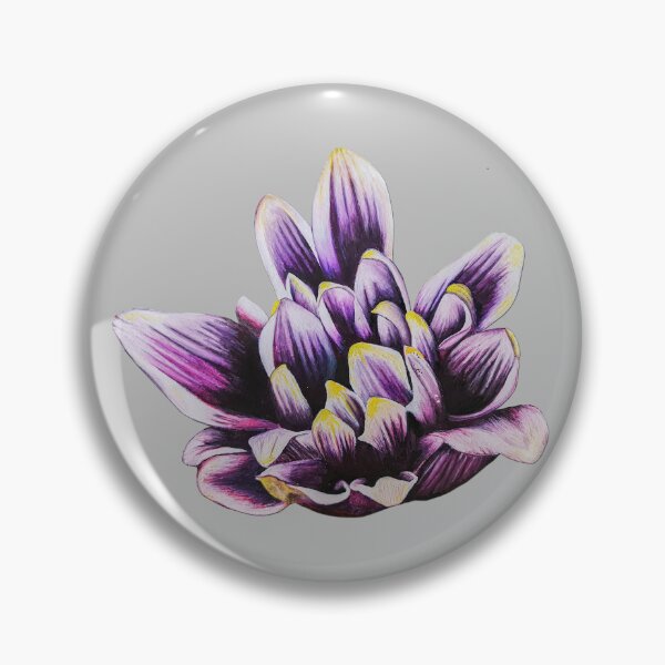 Item preview, Purple Chrysanthemum No leaves Shadow 2 designed and sold by nastiaart.