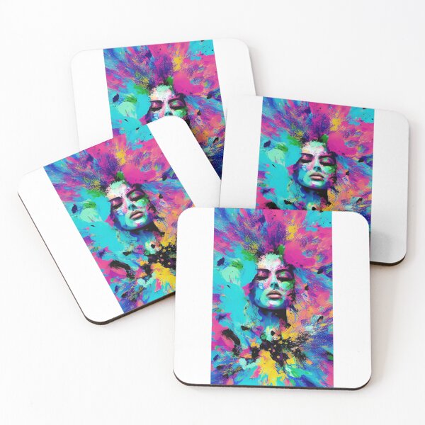 Item preview, Vibrant Woman - Vibrant Color Explosion designed and sold by Vibrant Magical Shop.