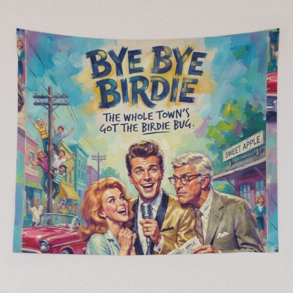 Item preview, Bye Bye Birdie Fine Art Tribute designed and sold by Art's Diner.