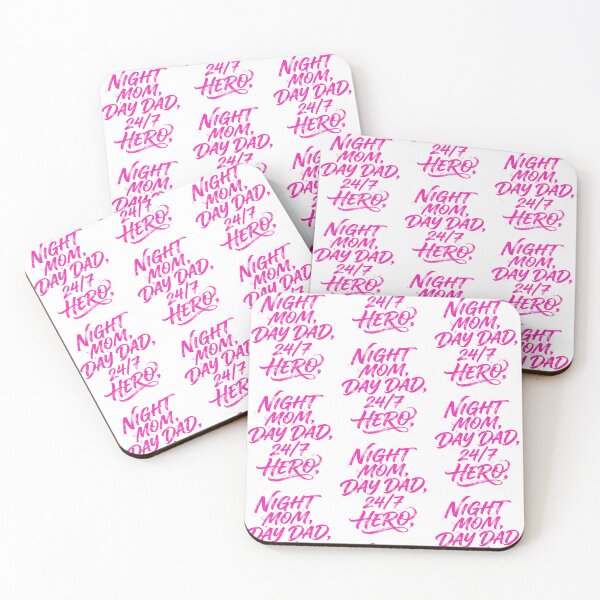 Item preview, Night MOM, Day DAD, 24/7, Hero designed and sold by BrainConstip.