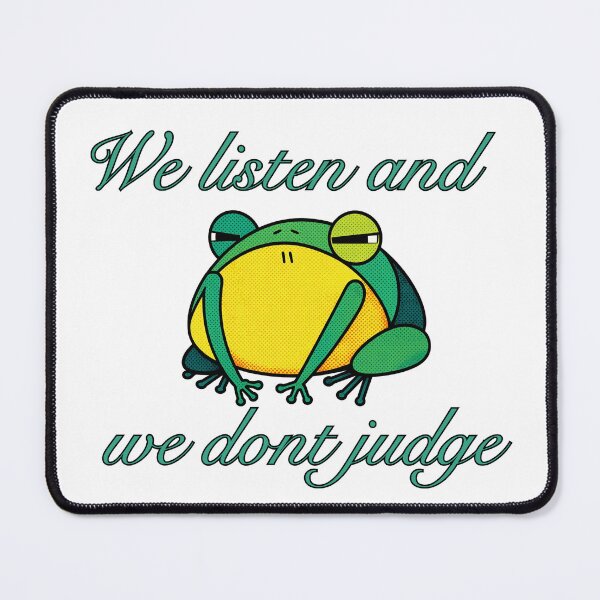 Item preview, We listen and we dont judge designed and sold by gladyvette15.