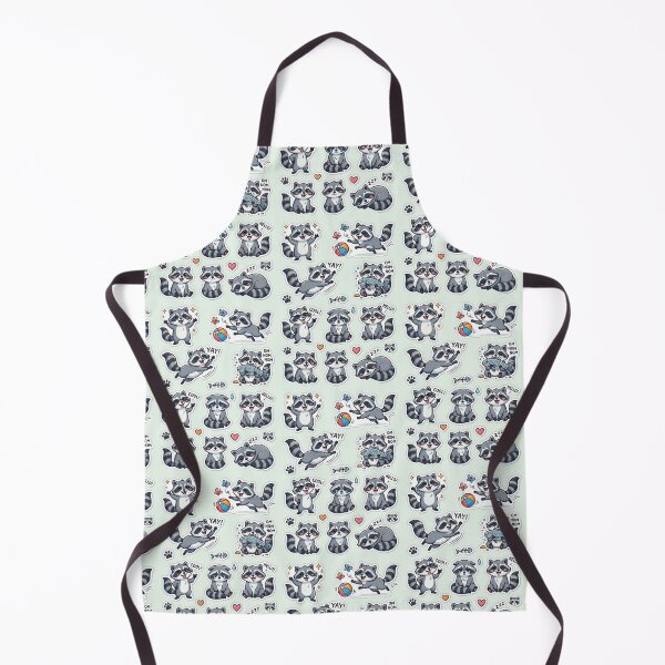 Item preview, Kawaii Raccoon Sticker Pack - Cute Trash Panda Emotions designed and sold by Yasmine Mohammed.
