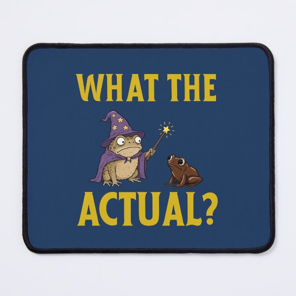 Item preview, Toad wizard finding himself with a chocolate frog designed and sold by BigfeetLittlepaws.